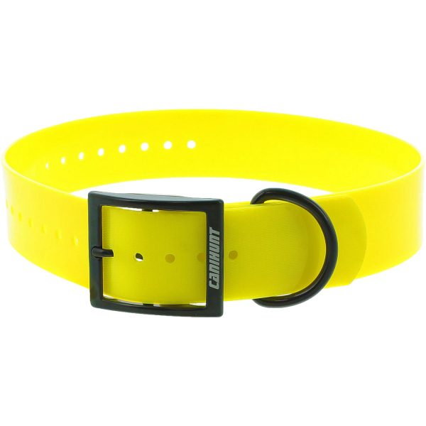 Collier pour chien de la marque CANIHUNT JAUNE