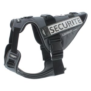 Harnais technique avec fixation GO PRO marque CANUHUNT vue de côté